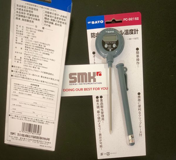 ELECTRONIC THERMOMETER SATO PC-9215II ( 1747-50 )