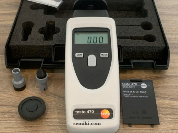 thiết bị đo tốc độ vòng quay TESTO tachometer 470 - Image 3