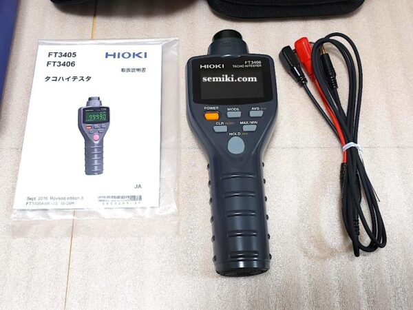 HIOKI FT3406 Tachometer (15.00 ~199.99 r/min)