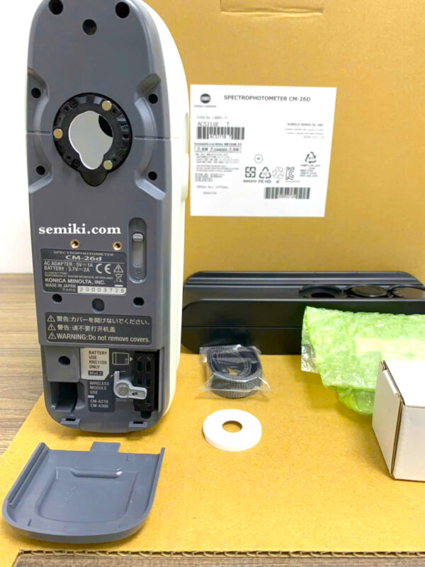 Konica-Minolta CM-26d/ CM-26dG máy quang phổ phân tích màu (360-740nm) - Hình ảnh 2