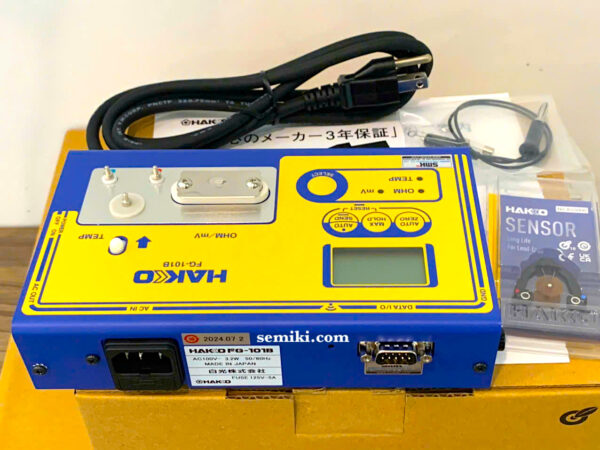 Hakko FG-101B (FG-101B-81) Máy đo nhiệt độ trạm hàn (0 ~ 700℃) - 画像 (4)