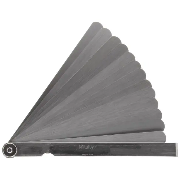 Gap gauge set (28 leaves) - mitutoyo