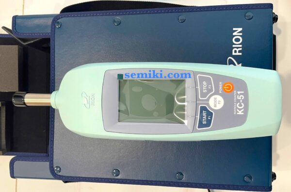 RION Japan KC-51 máy đếm phân tích hạt bụi 3 kênh (0.3, 0.5, 5.0 μm) - 画像 (2)