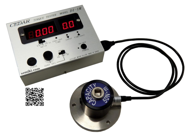 CEDAR DI-1M-IP screw tightening torque tester (50N/200N)
