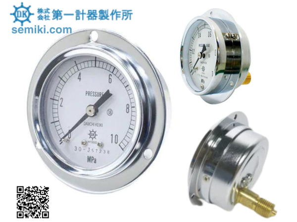 第一計器 DUシリーズ 管路圧力計