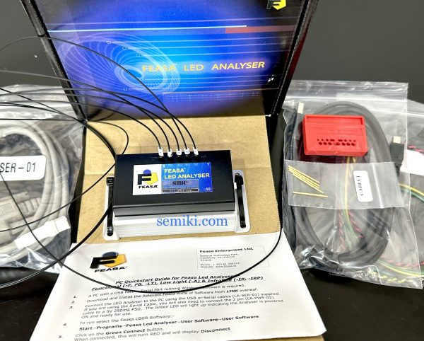 FEASA 3F、5F、10F、20F マルチチャンネル LED 解析システム