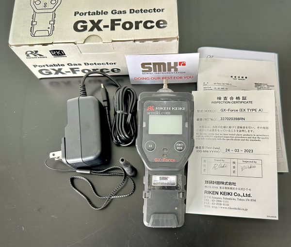 RIKEN KEIKI GX-Force GAS METER (CH4,02,H2S, CO)
