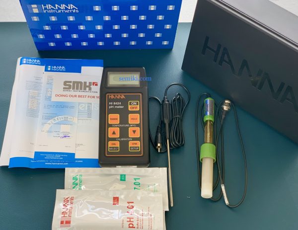 温度プローブ付きPH/ORPメーター HANNA HI8424