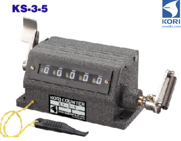 Kori automatic mechanical counter KS-3-5, KS-3-4