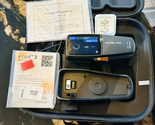 X-RITE EXACT 2 印刷産業用測色計
