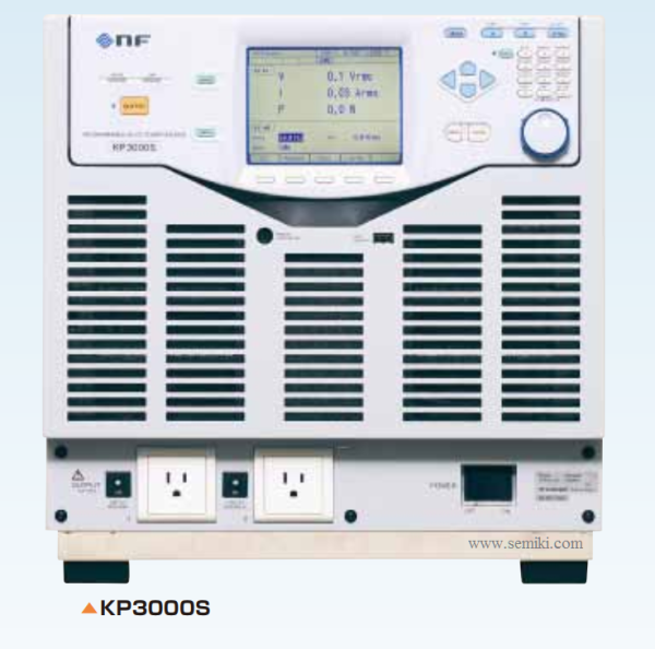 AC/DCプログラマブル電源 NF KP3000S、KP3000GS