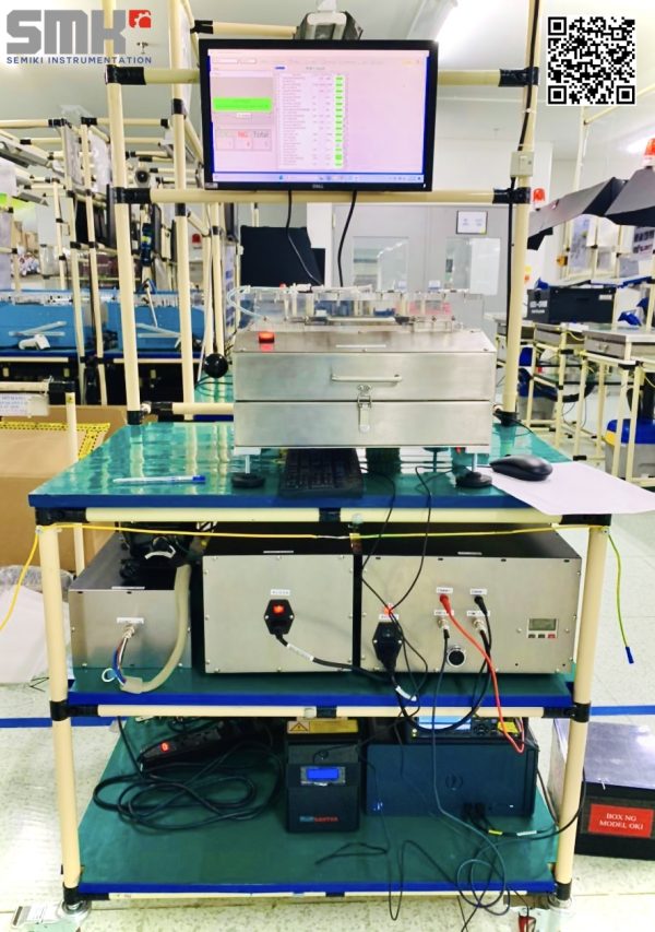 FCT machine checks the function of PCB components
