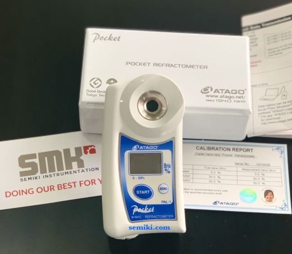 Electronic brix refractometer ATAGO PAL-1 (0-53%)