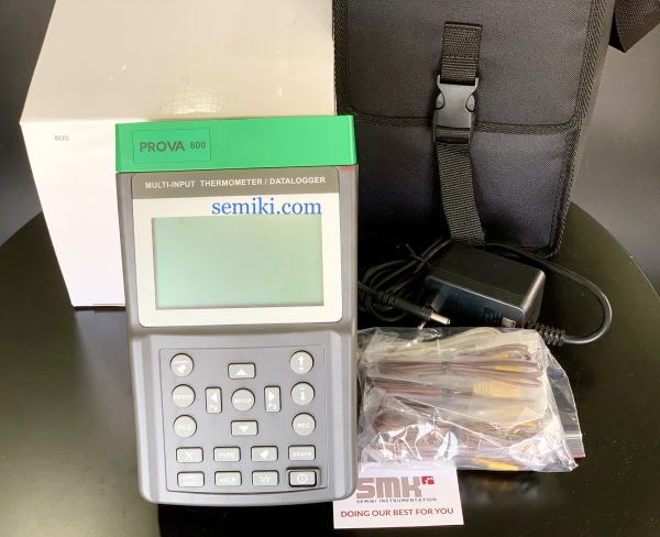 PROVA 800 8-channel temperature data recorder and analyzer