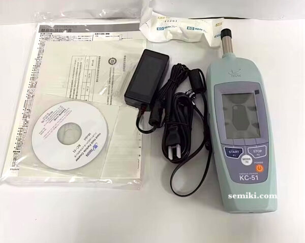 RION Japan KC-51 máy đếm phân tích hạt bụi 3 kênh (0.3, 0.5, 5.0 μm) - 画像 (5)