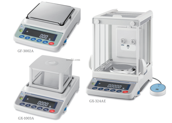 AND analytical balance GX-A / GF-A Series
