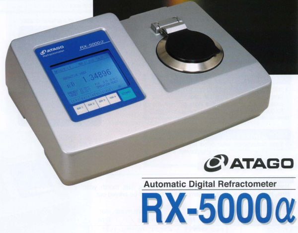 ATAGO RX-anpha series RX-5000α SWEET REFRACTOMETER