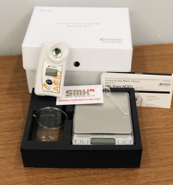 ACID CONCENTRATION METER, Passion Fruit BRIX, ORANGE ATAGO 7101