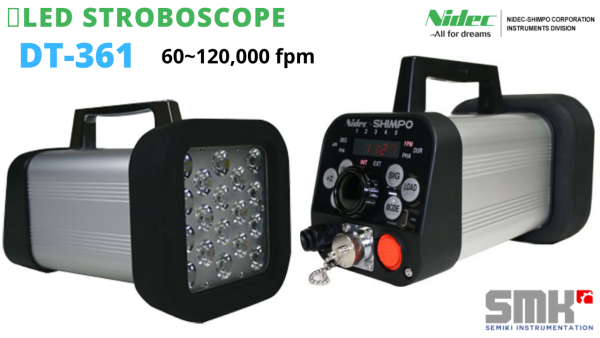 STROBOSCOPE LED ROTOMETER DT-361