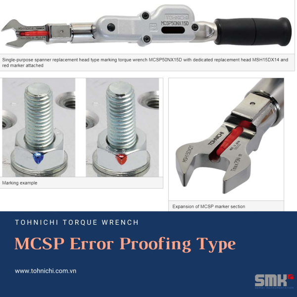 TOHNICHI MCSP SERIES MEASUREMENT MARKER FORCE WRENCH