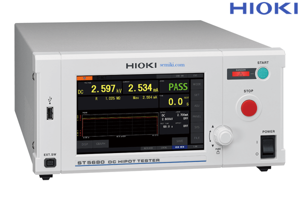 HIOKI ST5680 DC 8kV/100mA HIGH VOLTAGE TESTER