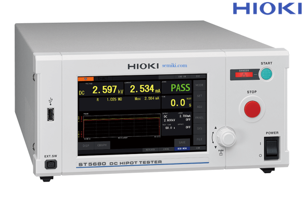 máy KIỂM TRA ĐIỆN ÁP CAO DC 8kV/100mA HIOKI ST5680