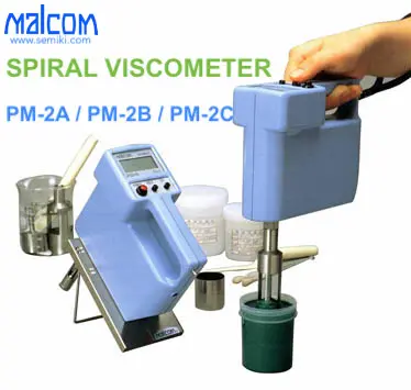 Welding paste viscosity meter MALCOM PM-2A, PM-2B, PM-2C