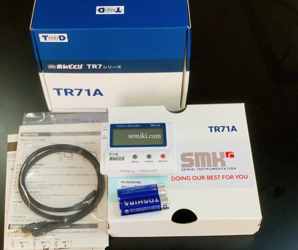 T&D TR-71A 2-channel temperature recorder (-40 ~ 110℃)