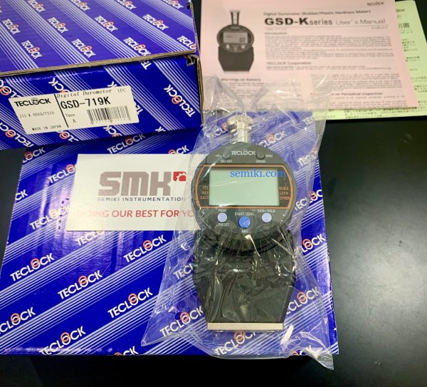 TECLOCK GSDシリーズ 自動ゴム・プラスチック硬度計