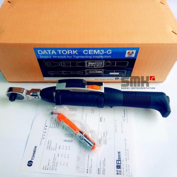 TOHNICHI CEM100N3X15D-G electronic torque wrench 20-100N.m