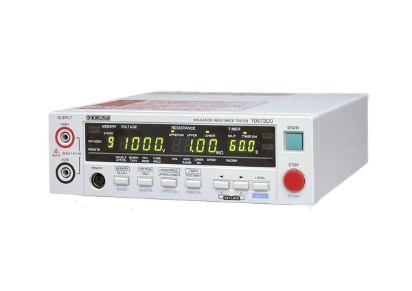Máy đo điện trở cách điện (IR) kikusui TOS7200 - 画像 (2)