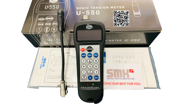 UNITTA U-550 thiết bị đo lực căng dây đai, dây belt bằng sóng siêu âm