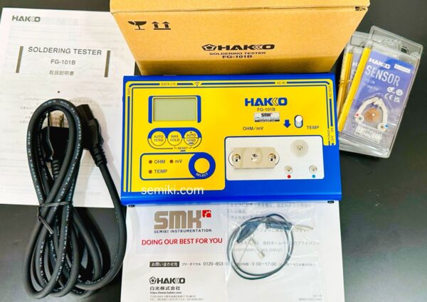 ハッコー FG-101B (FG-101B-81) はんだ付けステーション温度計(0～700℃)