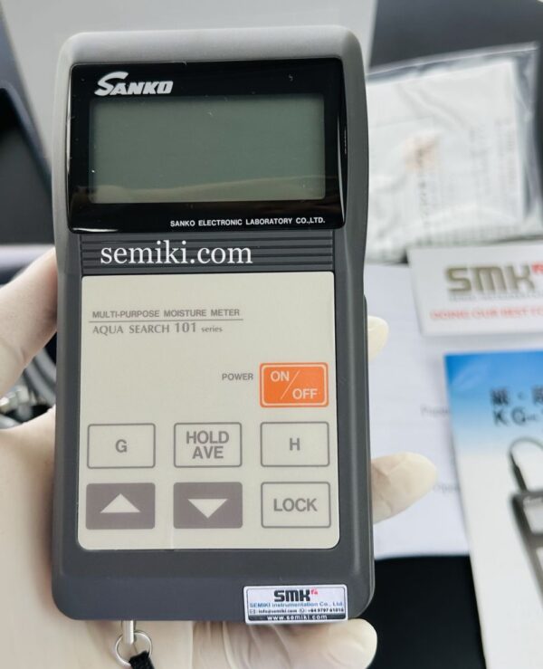 MÁY ĐO ĐỘ ẨM GIẤY, VẢI SANKO KG-101 (6.0 - 40.0 %) - Image 3
