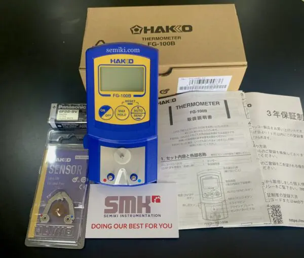 HAKKO FG100B-83 thiết bị kiểm tra nhiệt que hàn trạm hàn - Image 2
