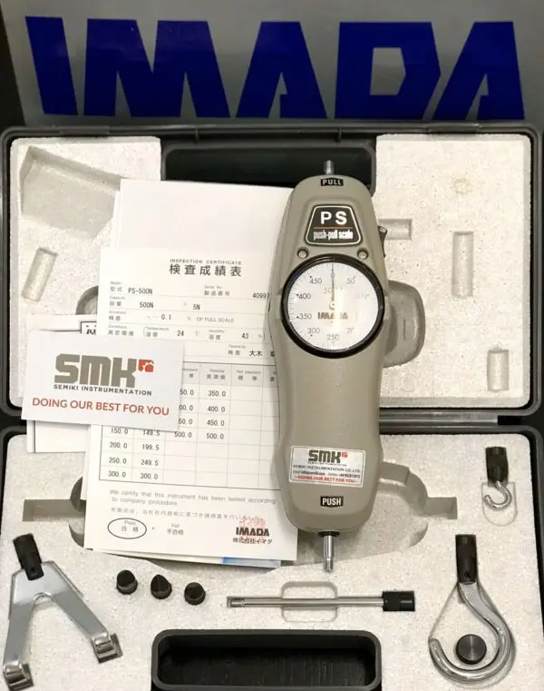 IMADA PS-500N high strength tensile and compression force gauge 500N/50kgf