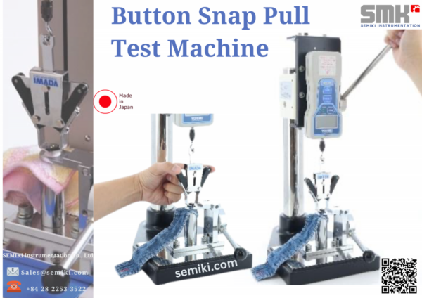 IMADA BC-15 ( 30KGF) hệ thống kiểm tra độ bền kéo đứt nút quần áo - 画像 (3)