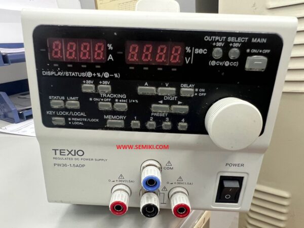 調整可能なマルチポート TEXIO PW-A シリーズ DC 電源