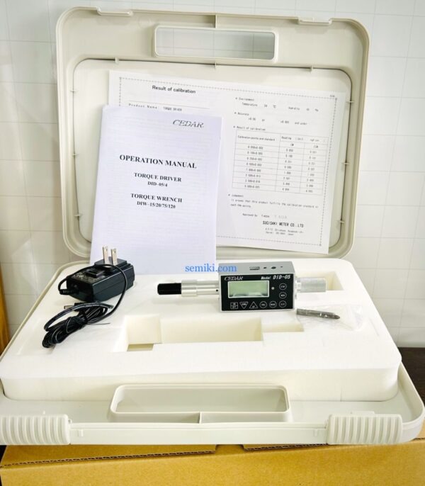 CEDAR DID-05 電子トルクドライバー 2.0～500.0 mN･m