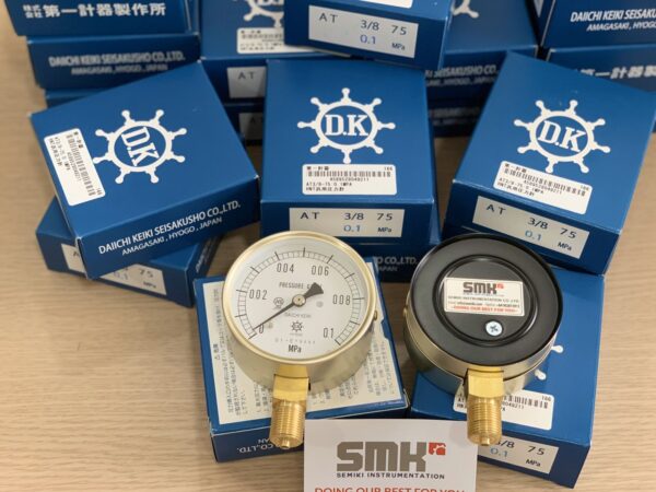 DAIICHI KEIKI AT R3/8-75:0.1MPA pipeline pressure gauge 0.1Mpa