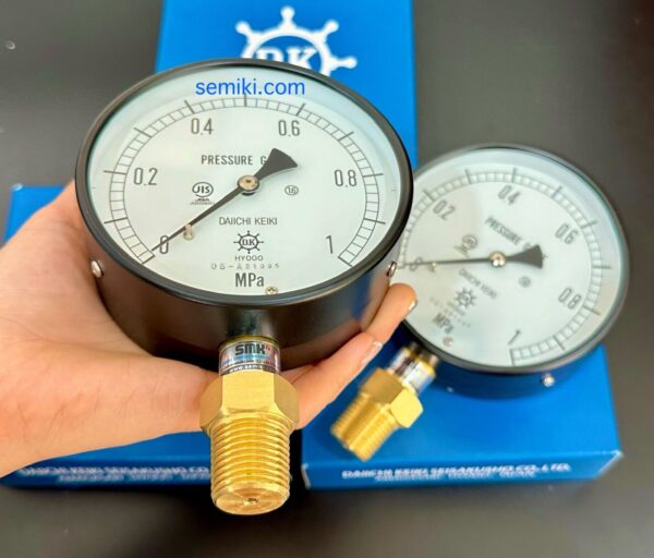 DAIICHI KEIKI AT R1/2-100: 1MPa đồng hồ đo áp suất đường ống 1Mpa - Image 2