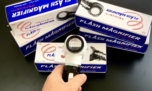 kính lúp đo lường 10X có đèn LED IKEDA M-100 - 画像 (2)