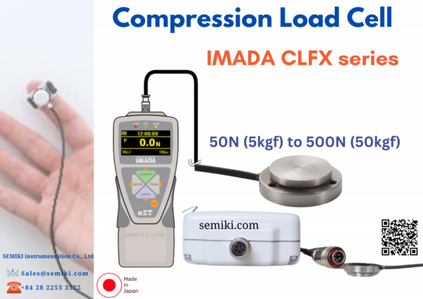 IMADA CLFX series ( ZTA-CLFX-500N) thiết bị đo lực nén kèm cảm biến rời - 画像 (4)