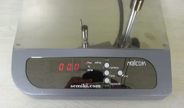 MALCOM PC-11 máy đo độ nhớt kem hàn 5～800 / 0.2～20 (Pa・s) - 画像 (3)