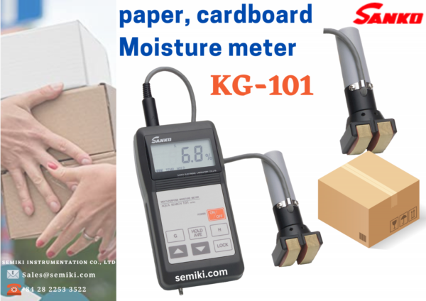 MÁY ĐO ĐỘ ẨM GIẤY, VẢI SANKO KG-101 (6.0 - 40.0 %) - Image 5