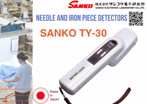 Máy dò kim, phát hiện kim loại trên vải SANKO TY-30 - 画像 (4)