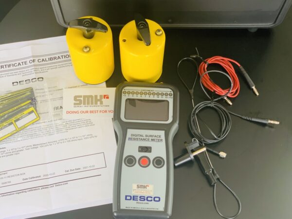 DESCO 19290 thiết bị đo điện trở bề mặt tĩnh điện - 画像 (2)