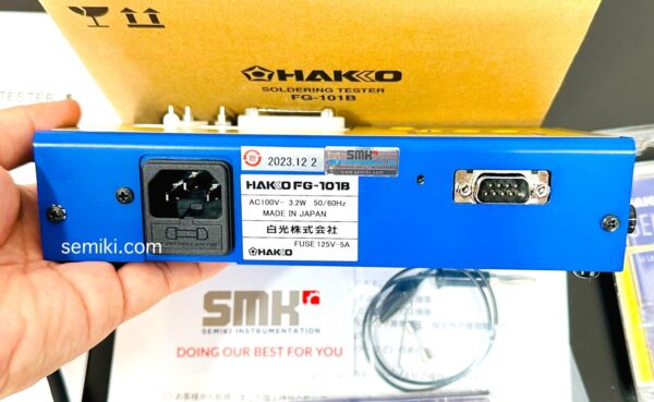 Hakko FG-101B (FG-101B-81) Máy đo nhiệt độ trạm hàn (0 ~ 700℃) - 画像 (3)