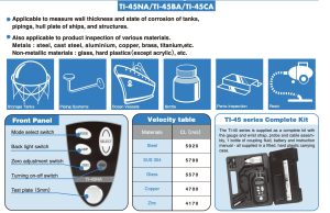 Ultrasonic Wall Thickness Gauge JFE ADVANTECH
