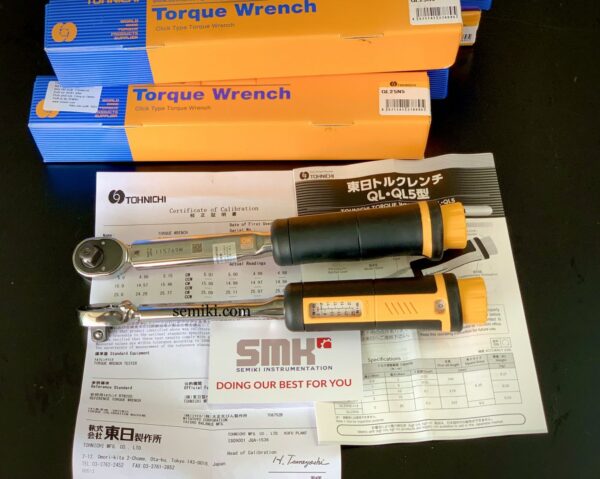 TOHNICHI QL, QLE Series Adjustable Click Type Torque Wrench cờ lê định lực - 画像 (2)